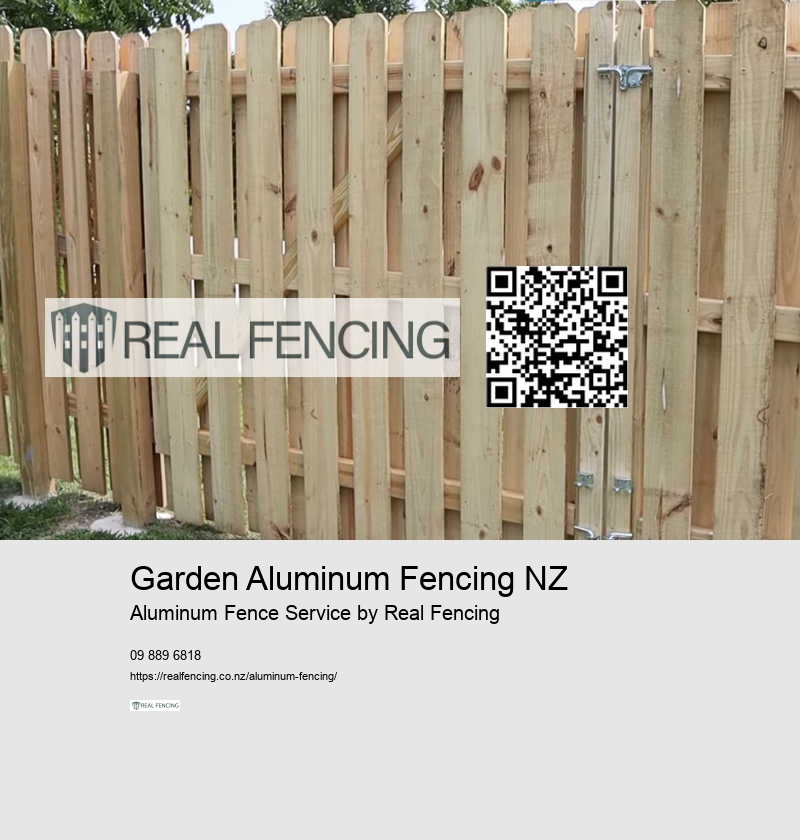White Aluminum Fencing NZ