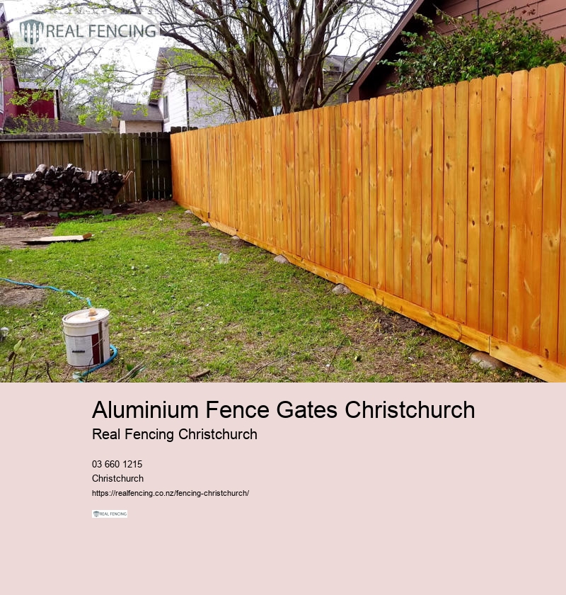 boundary fencing christchurch