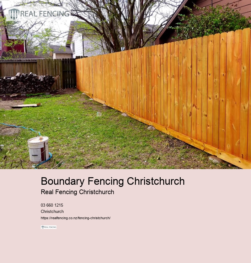 Boundary Fencing Christchurch