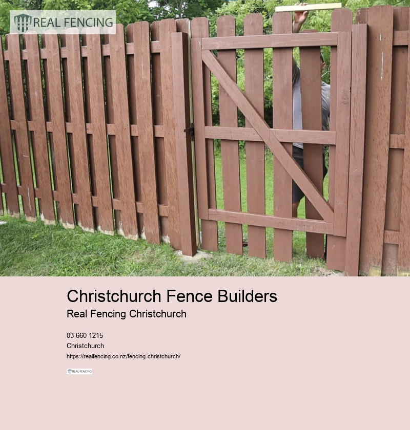 fence builders chch