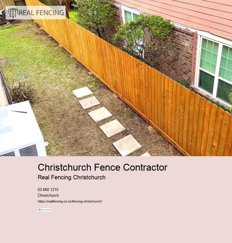 Christchurch Fence Contractor