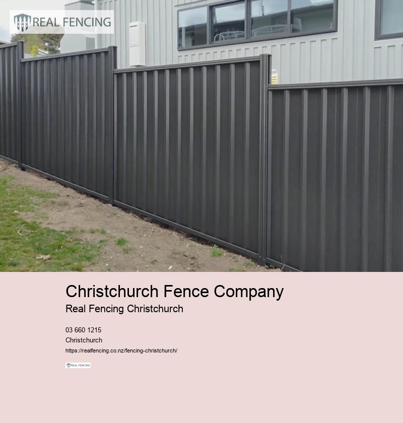 fence installers christchurch
