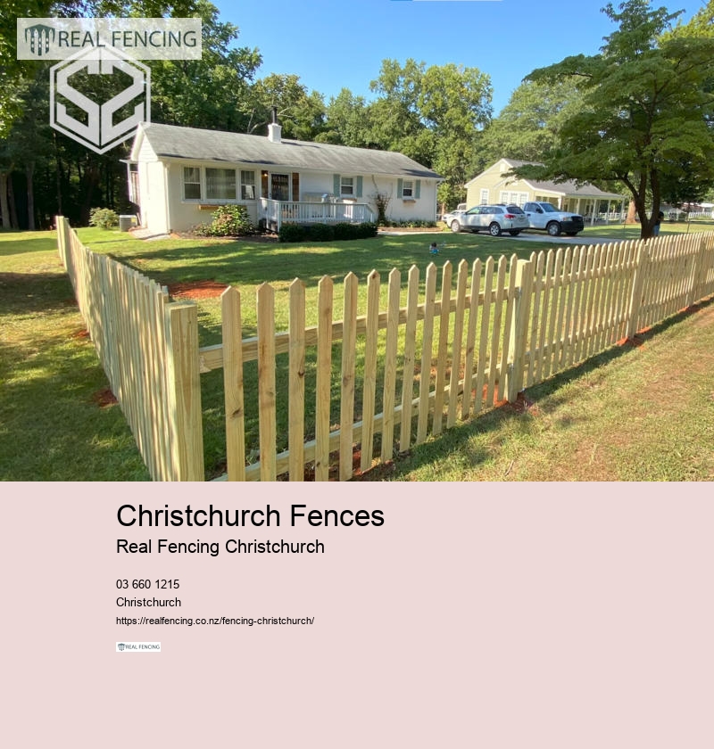christchurch timber fencing