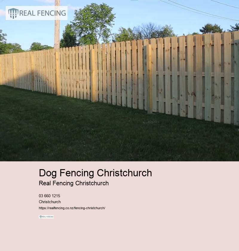 timber fence christchurch