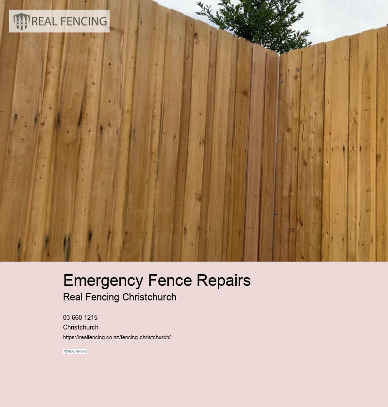 Emergency Fence Repairs