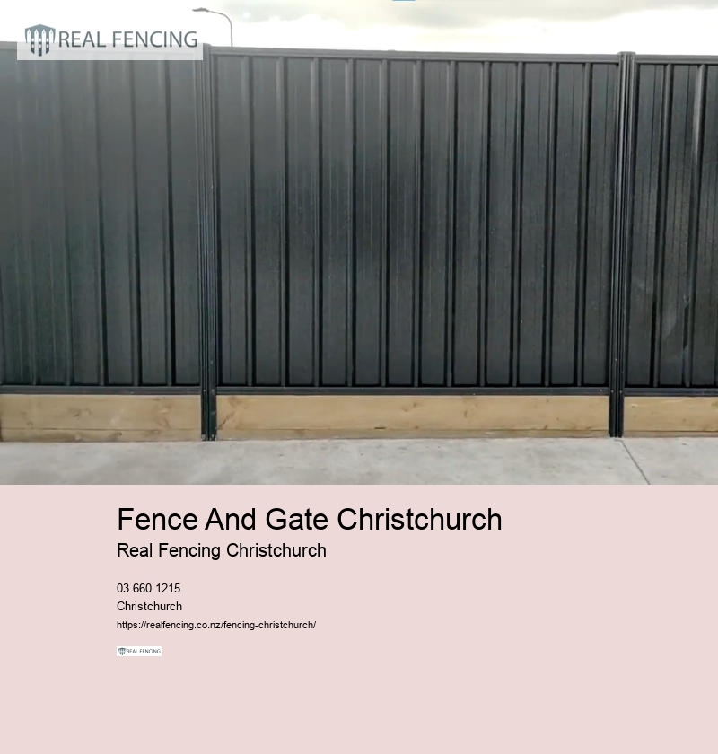 Fence And Gate Christchurch