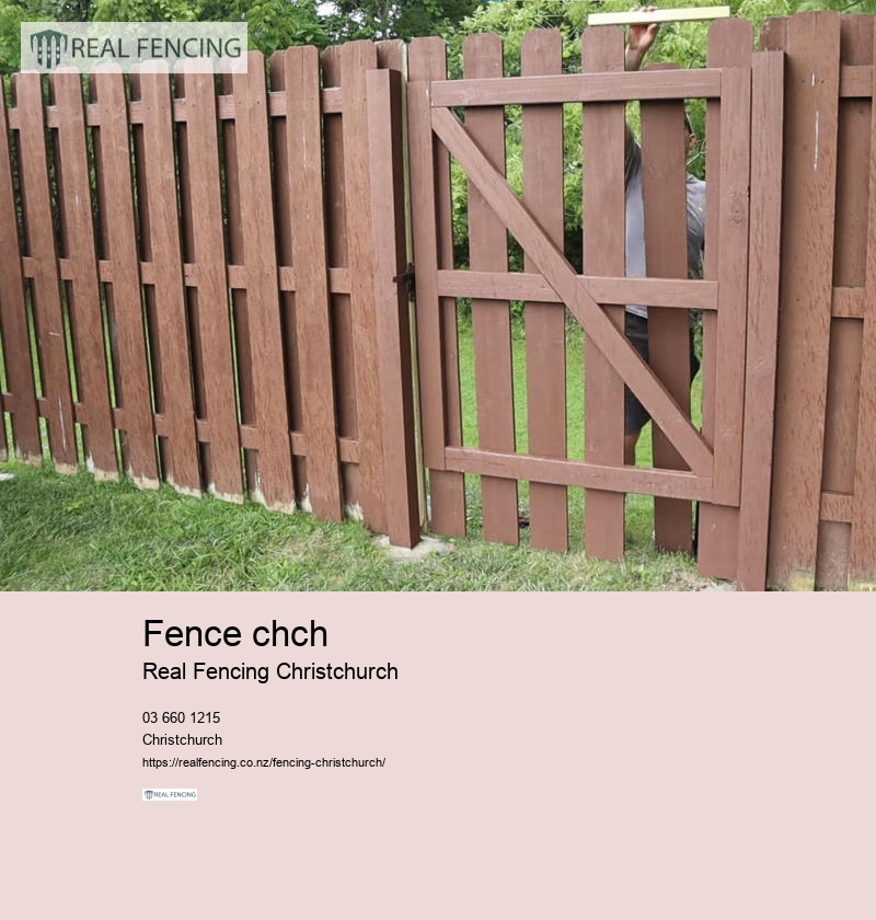 Fence chch