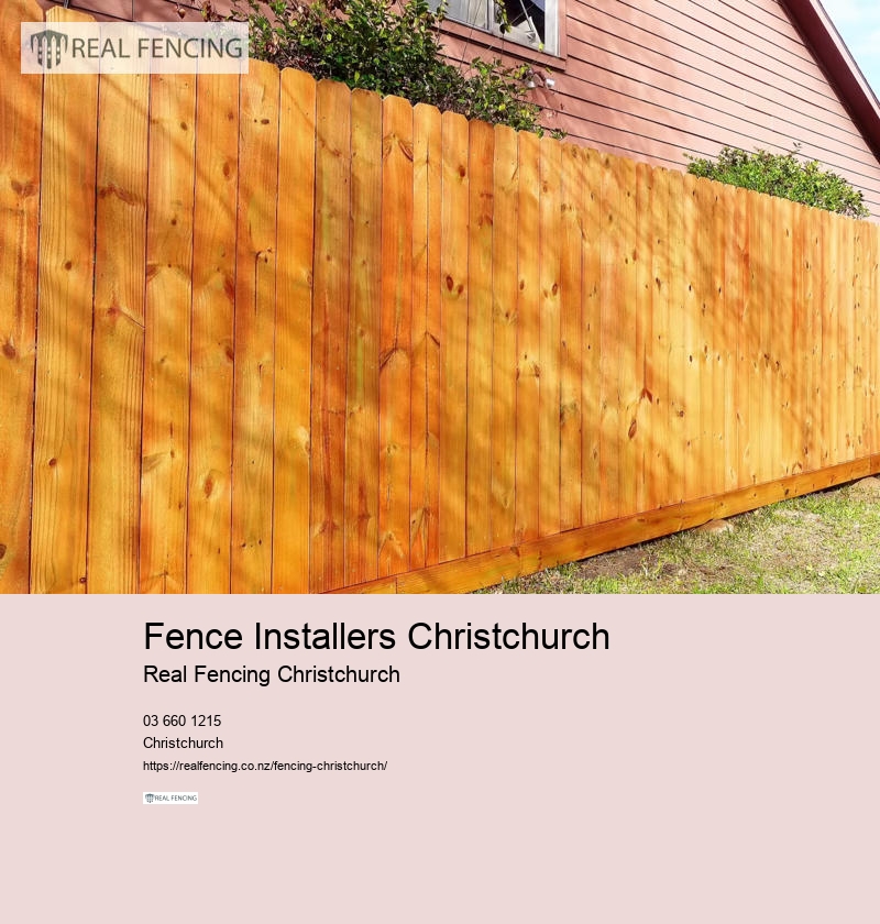 fencing contractors chch