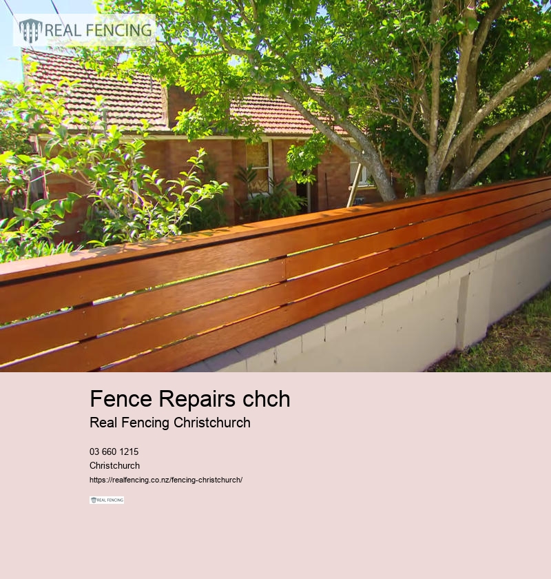 Fence Repairs chch
