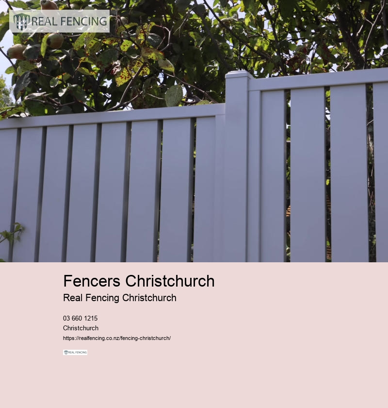 pvc fencing chch