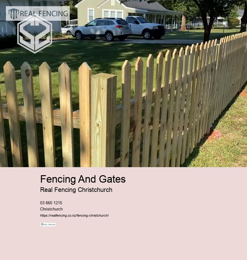 Fencing And Gates