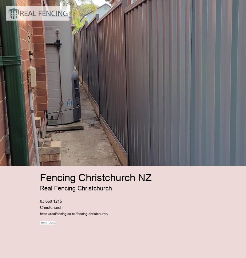 fence installers christchurch