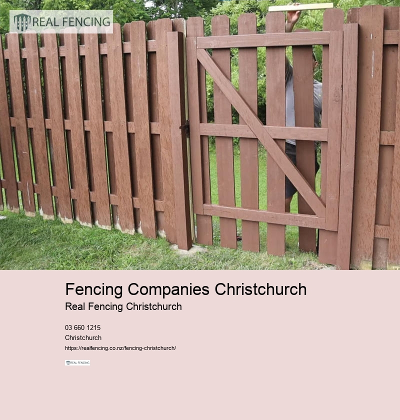 Fencing Companies Christchurch