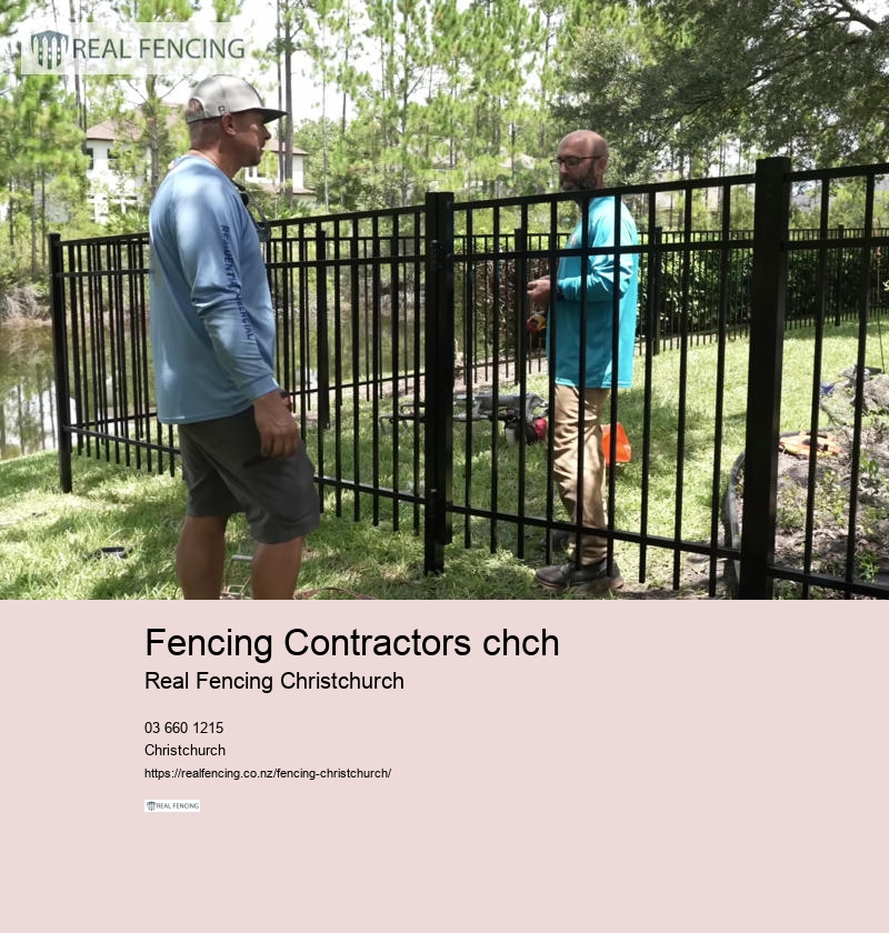 fencing contractors christchurch nz