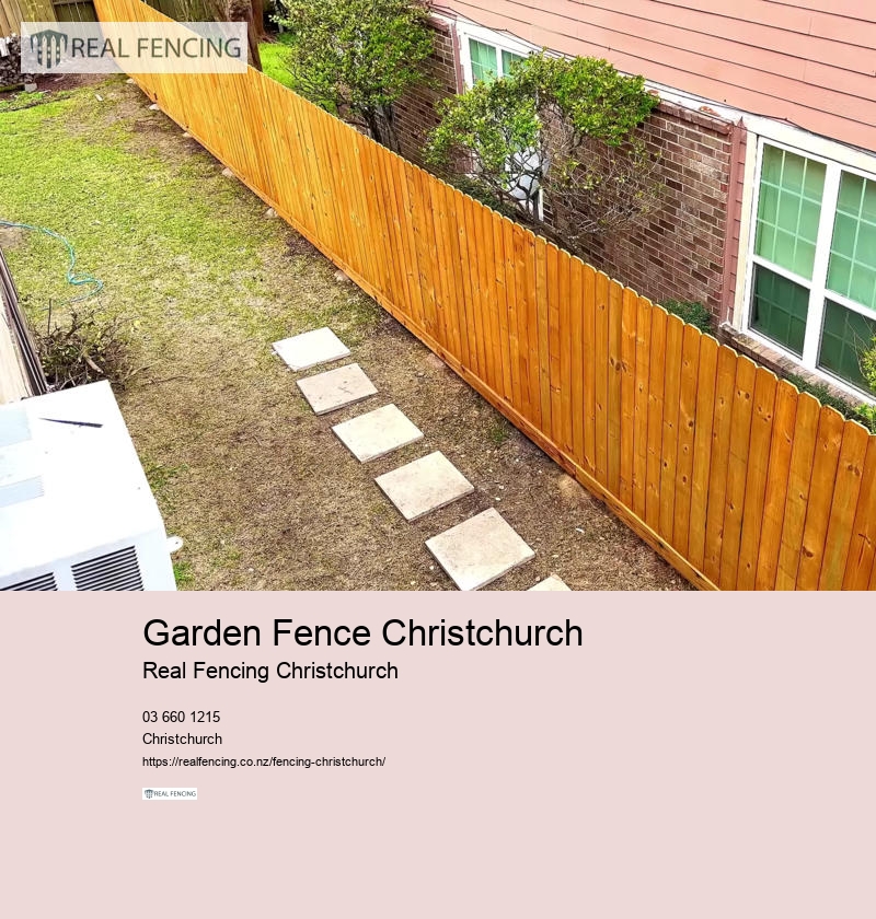 Garden Fence Christchurch