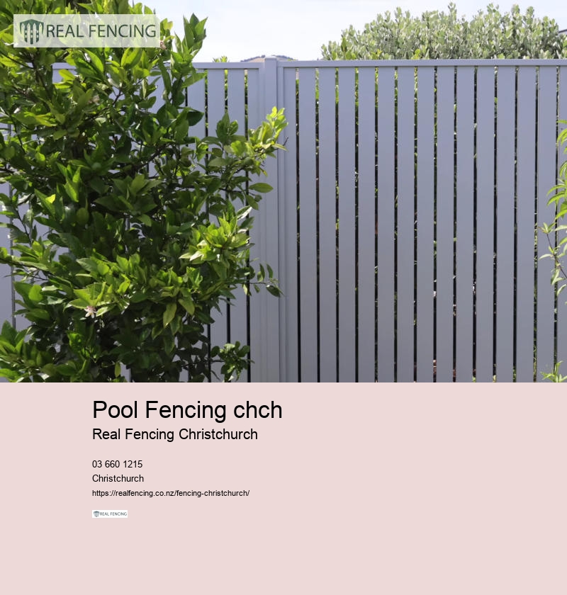 Pool Fencing chch