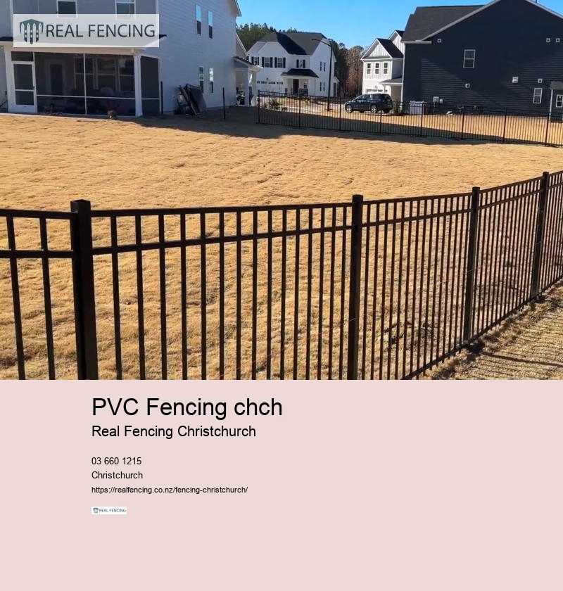 PVC Fencing chch