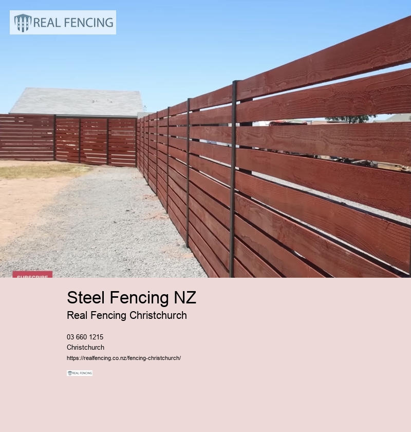 Steel Fencing NZ