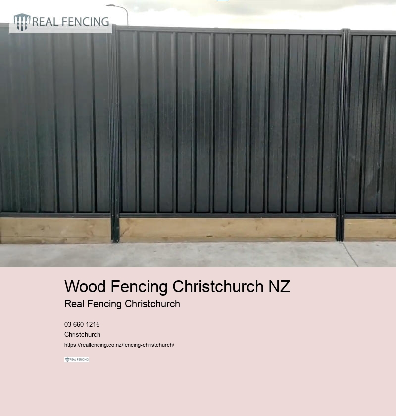 Wood Fencing Christchurch NZ