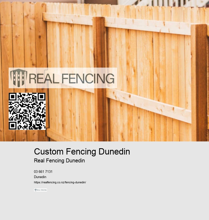 Custom Fencing Dunedin