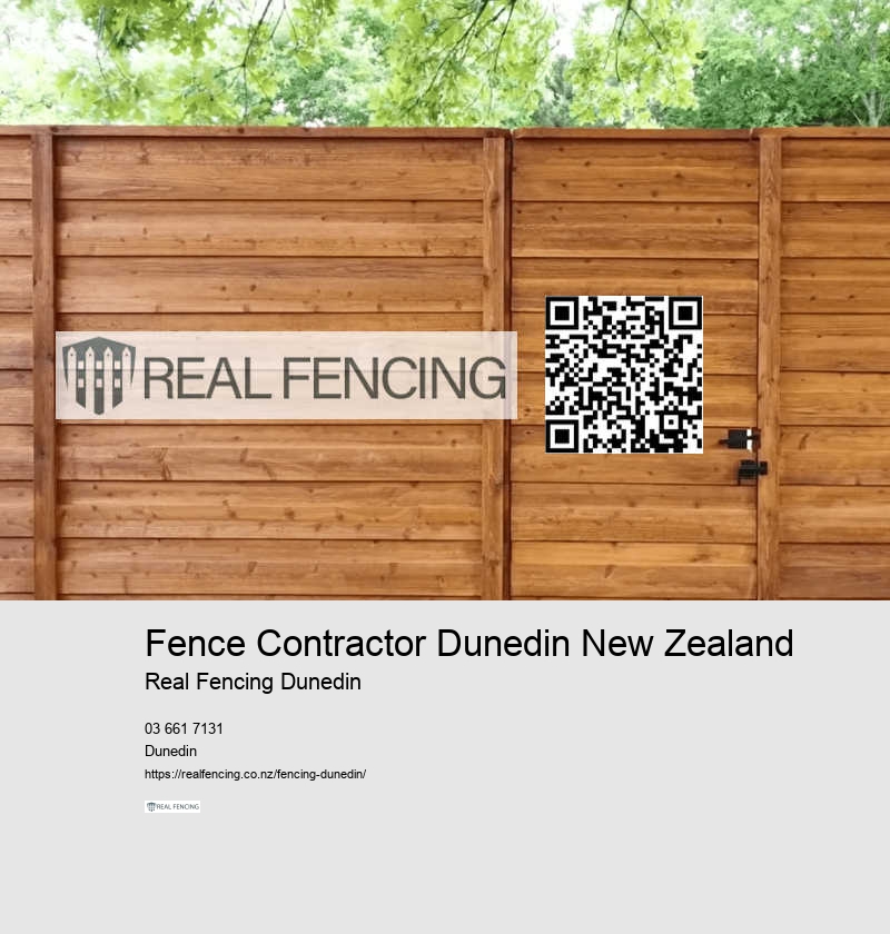 Cedar Privacy Fencing Dunedin