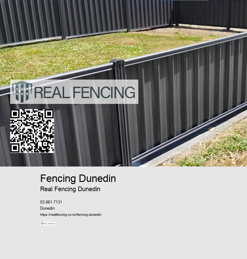 Steel / Metal Fencing Dunedin