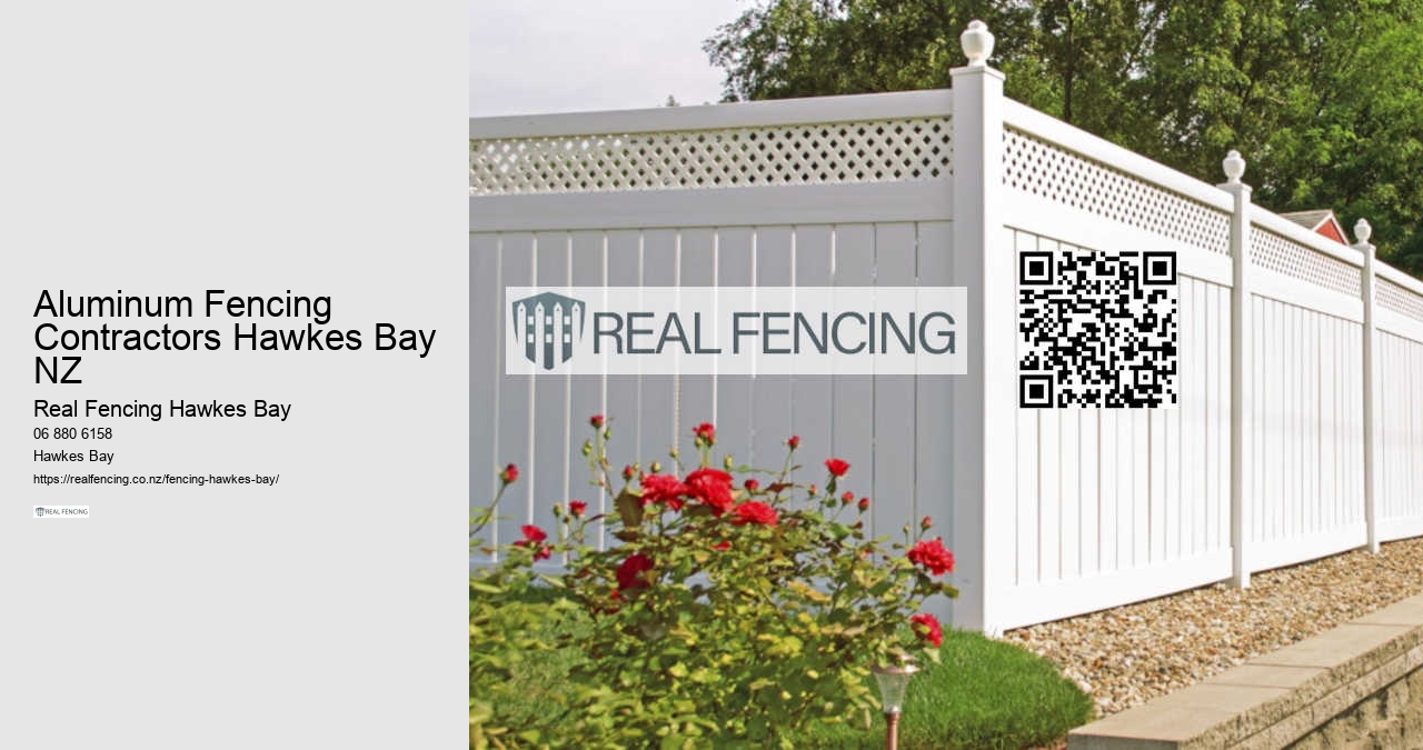 Aluminum Fencing Contractors Hawkes Bay NZ