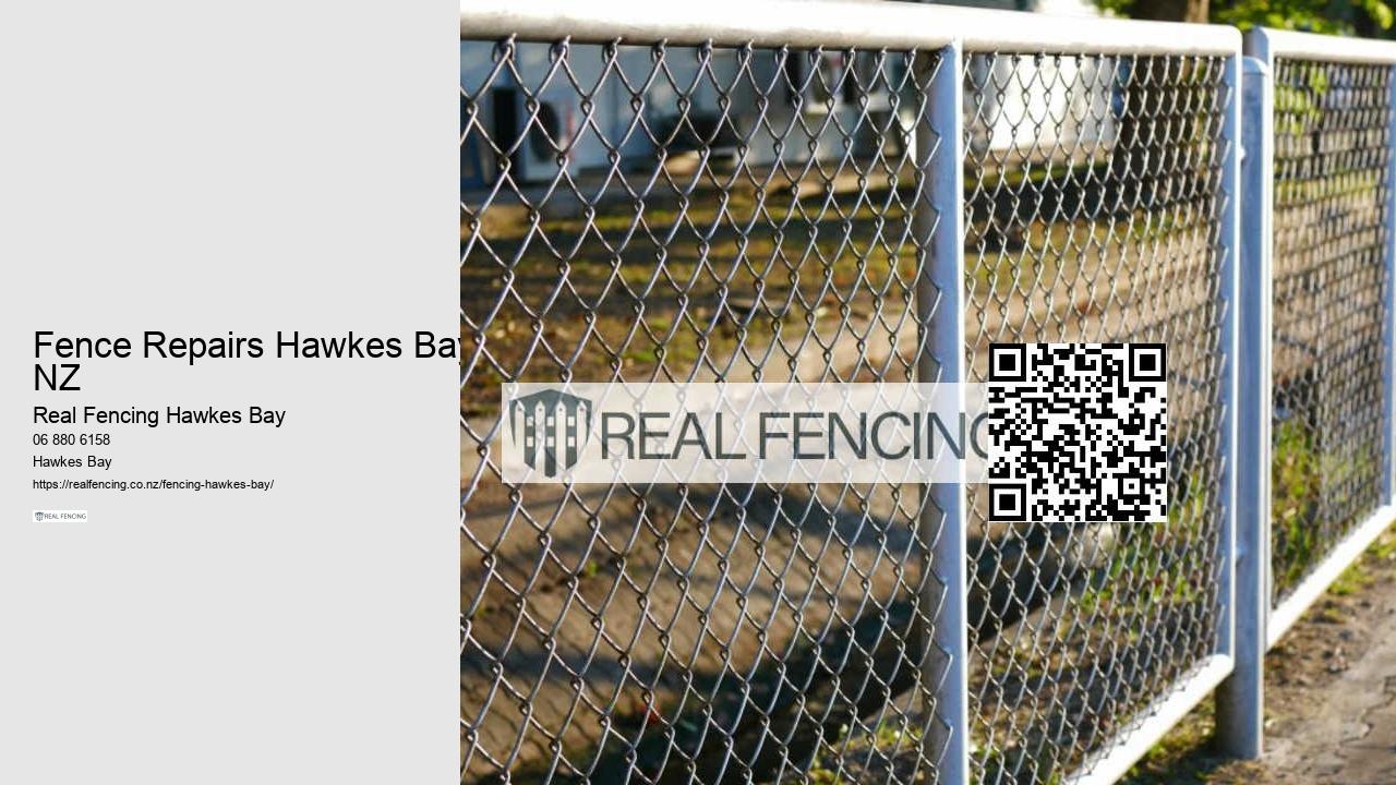 Fence Repairs Hawkes Bay NZ