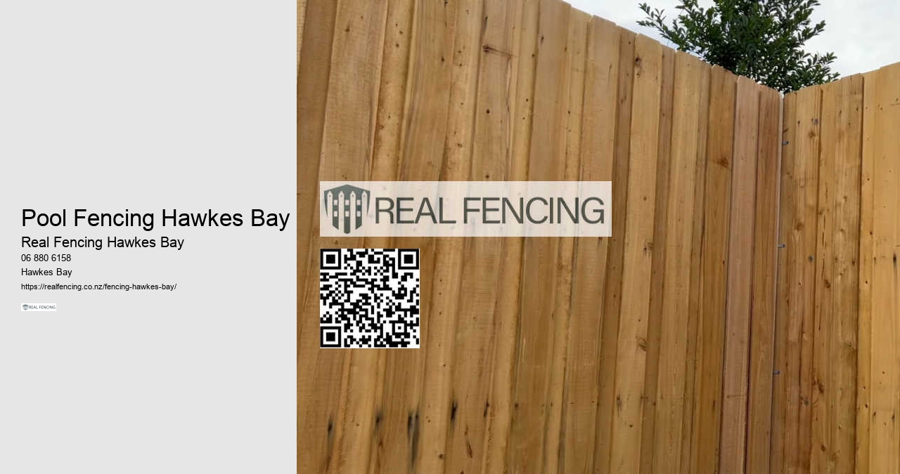 Fence Types Hawkes Bay