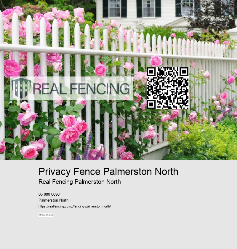 Privacy Fence Palmerston North