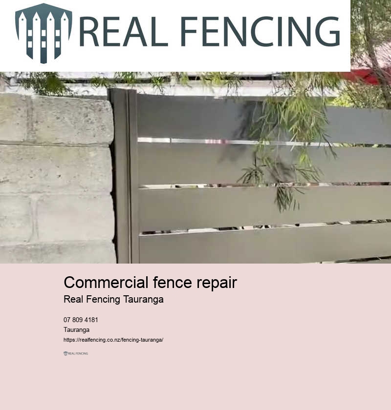 Fencing contractor Tauranga