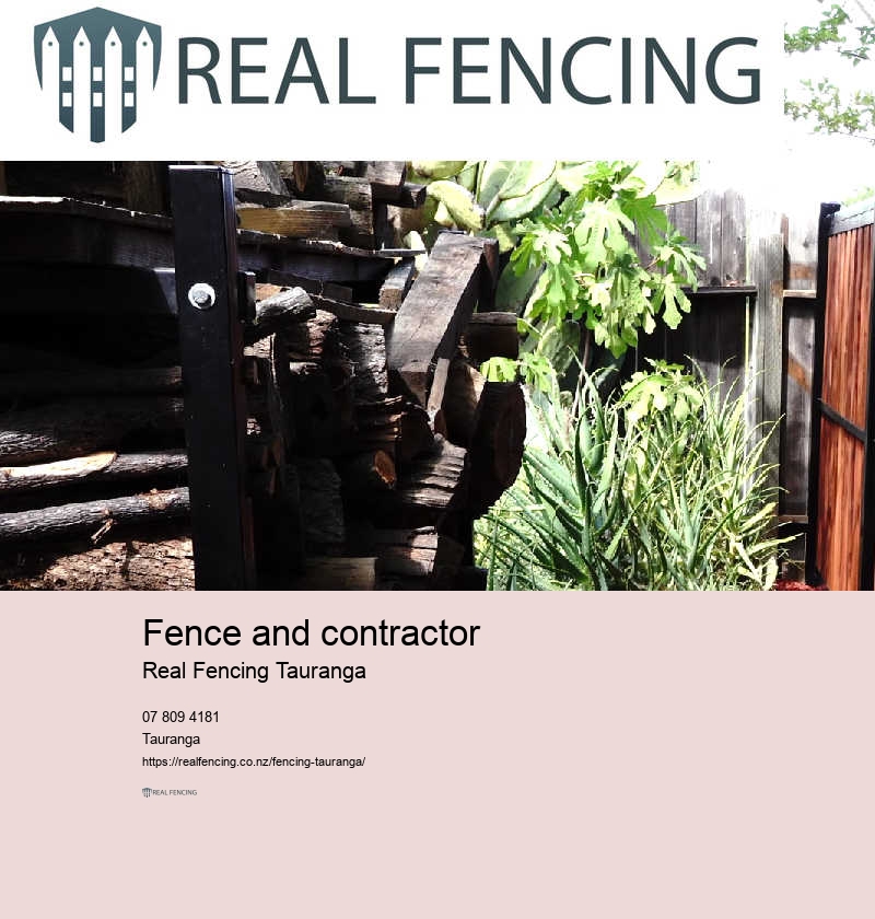 Fence repairs