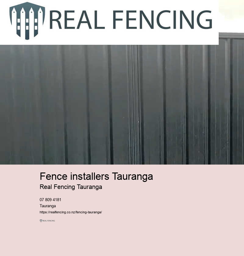 PVC fencing