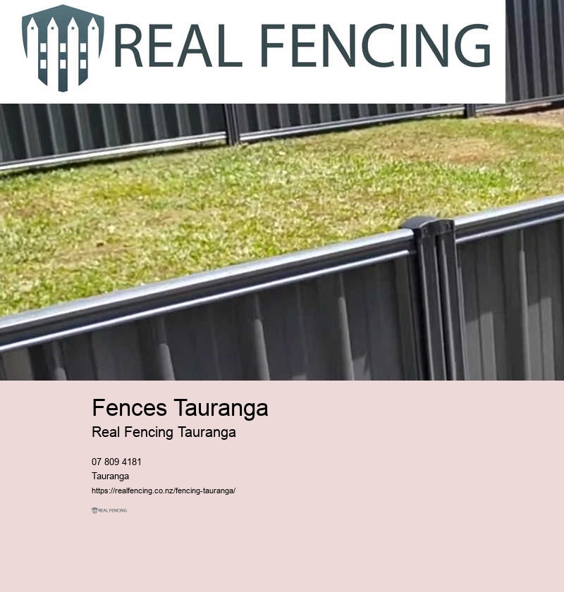 Tauranga timber fencing