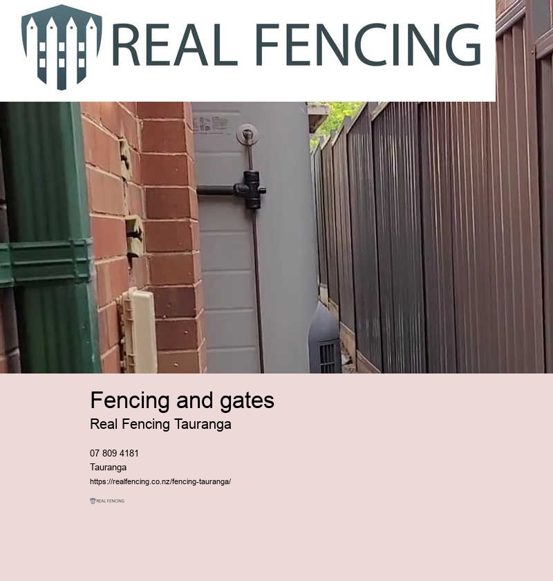 Timber fencing and gates