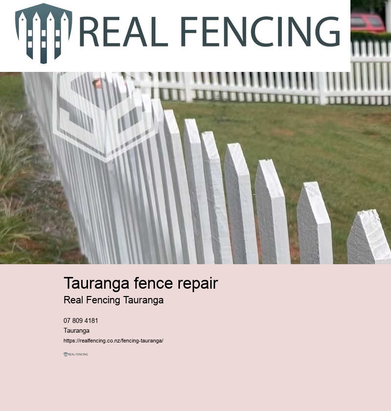 Commercial fence repair