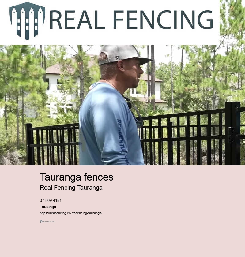 Types of timber fencing