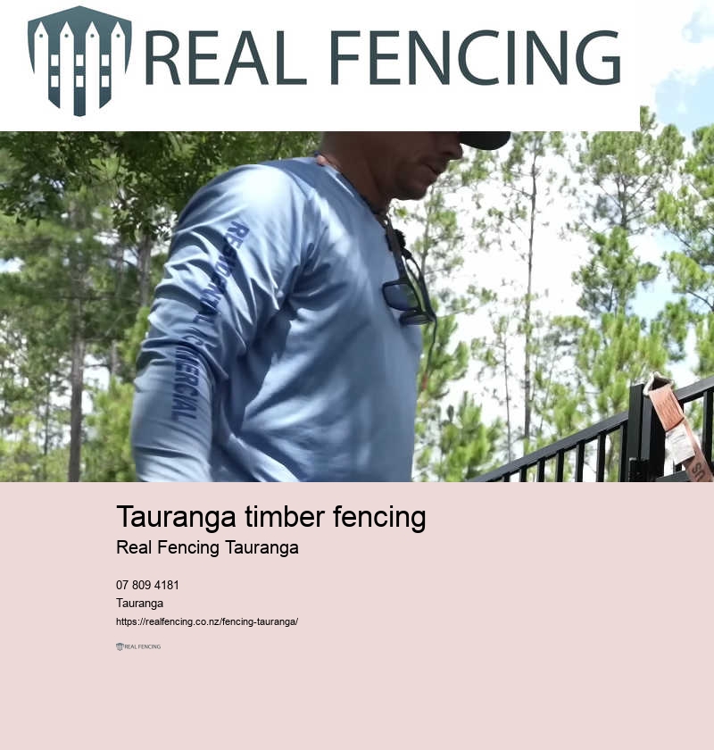 Fencing Tauranga NZ