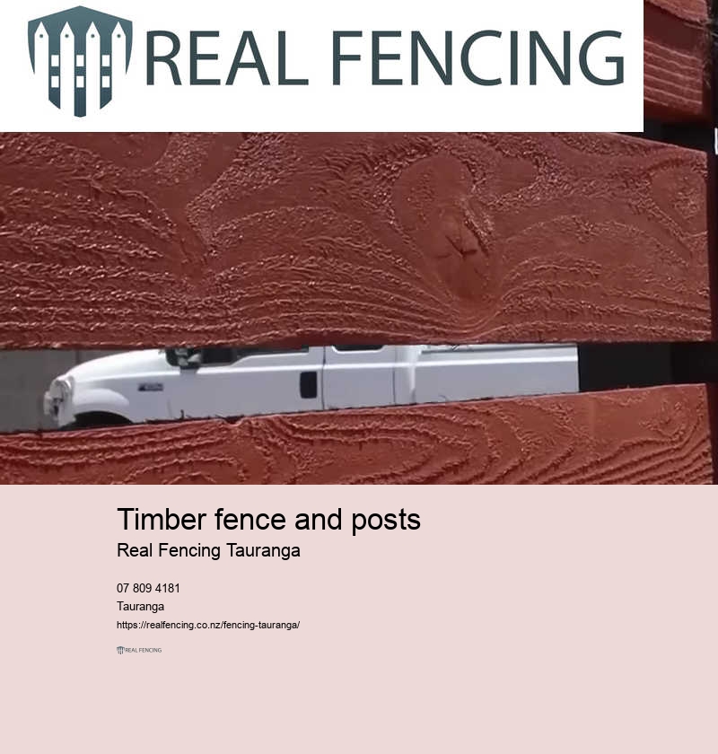 Fencing contractor Tauranga