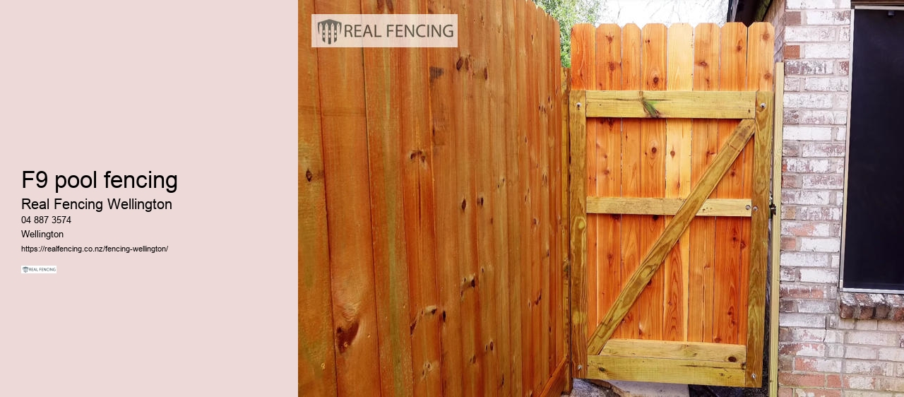 f9 pool fencing