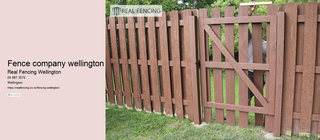 fence company wellington