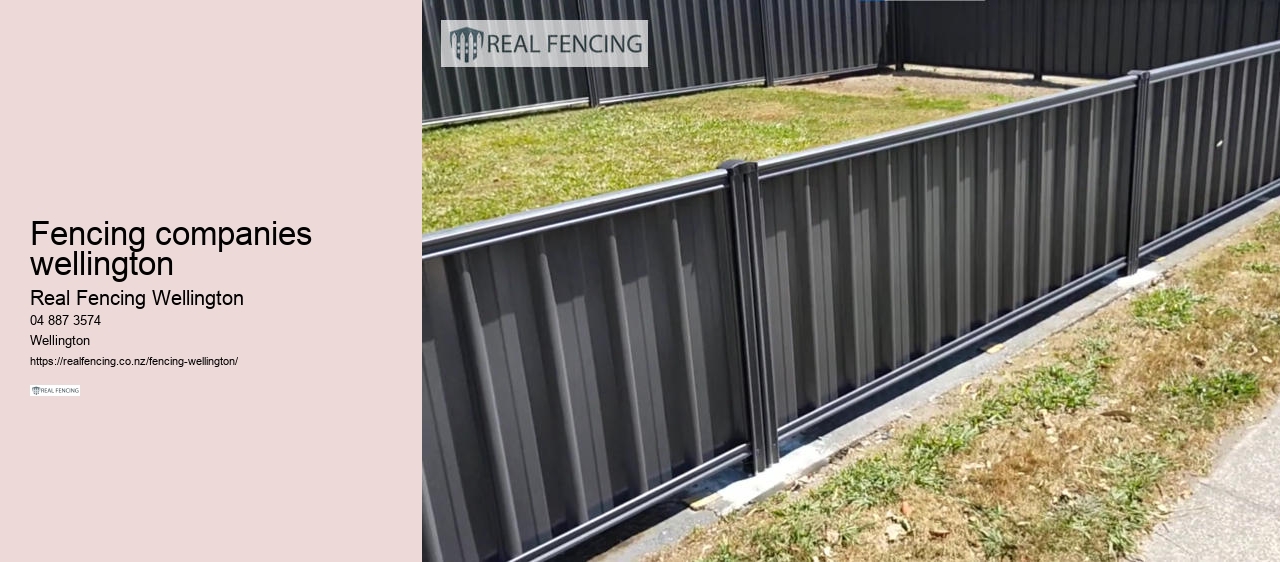 fencing companies wellington