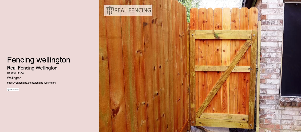 fencing wellington