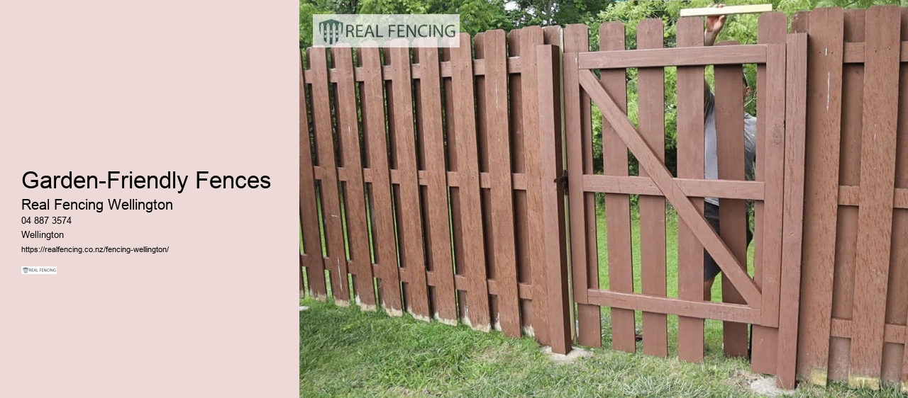 Garden-Friendly Fences