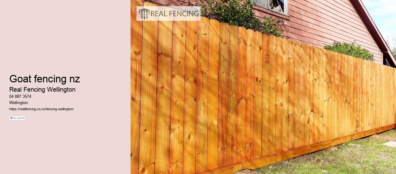 goat fencing nz