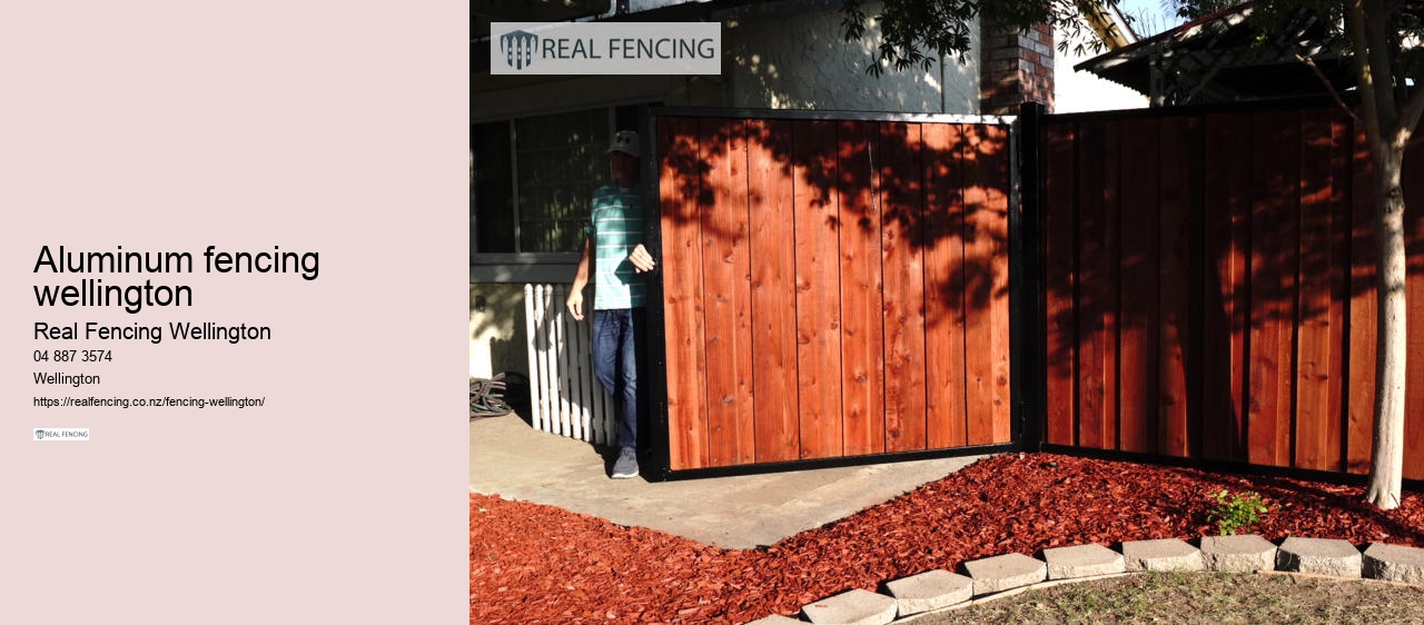 aluminum fencing wellington