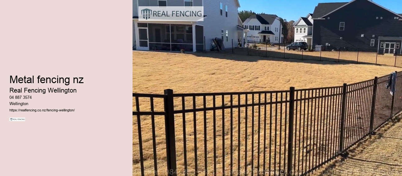 metal fencing nz