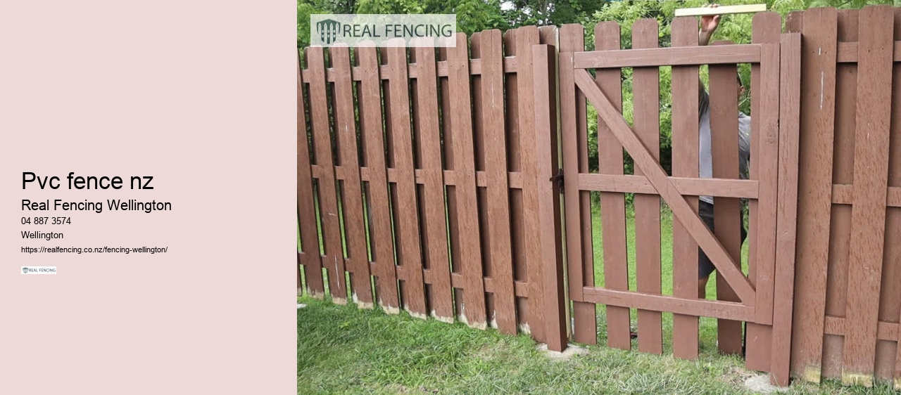 pvc fence nz