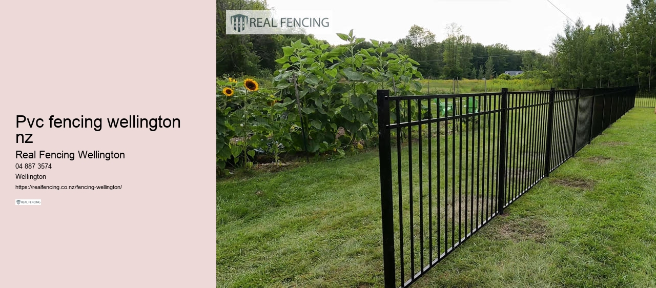 pvc fencing wellington nz