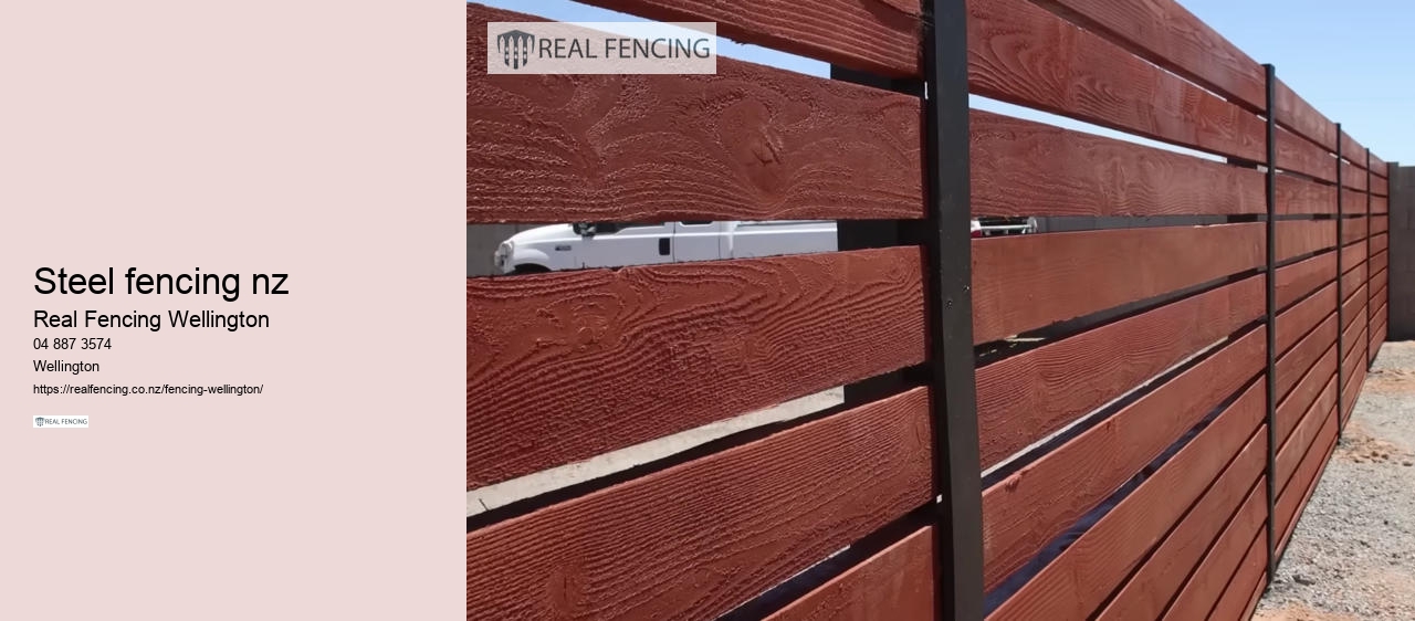 steel fencing nz